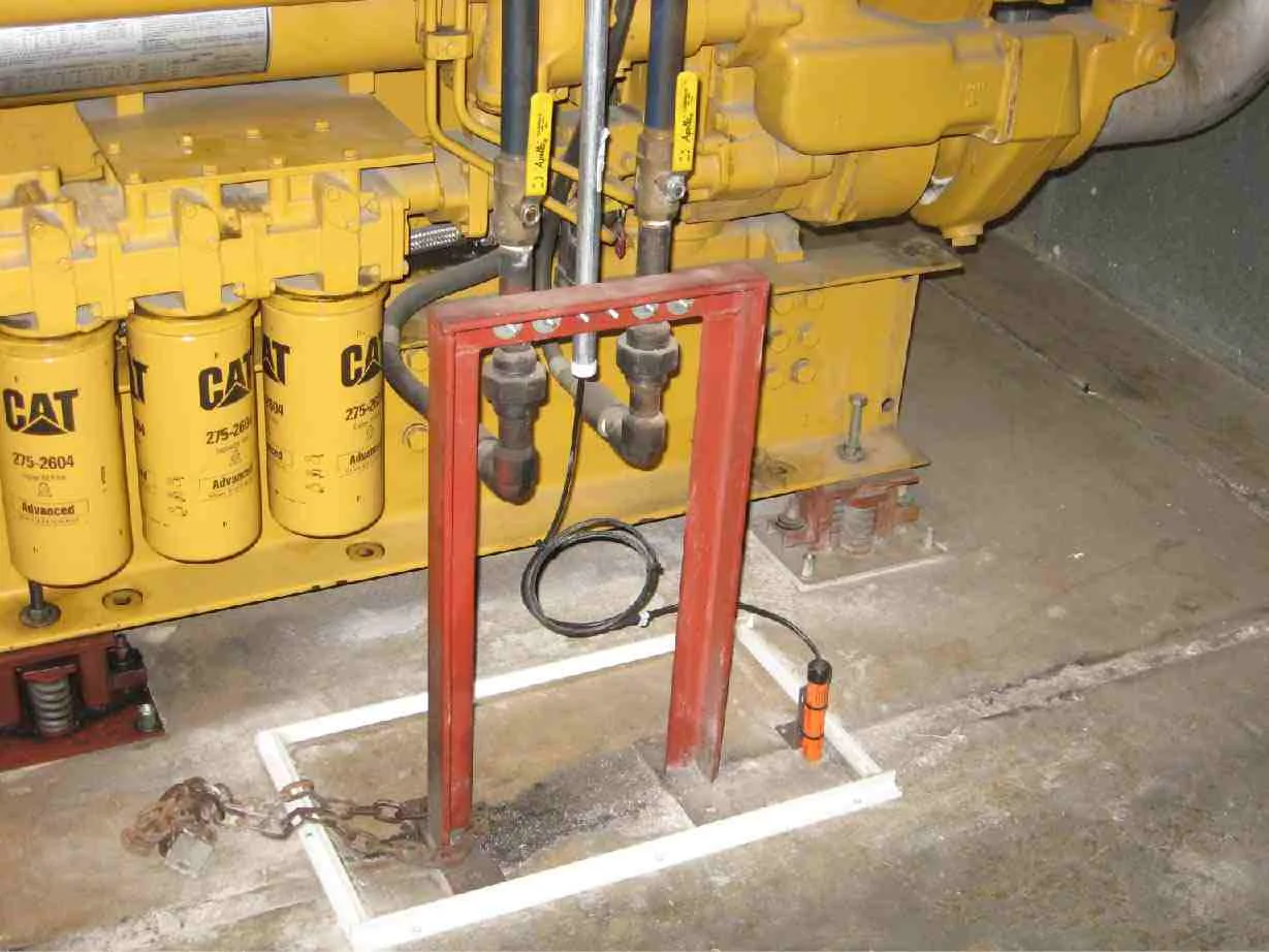 sygnalizacja wycieku paliwa czujnik na podłodze