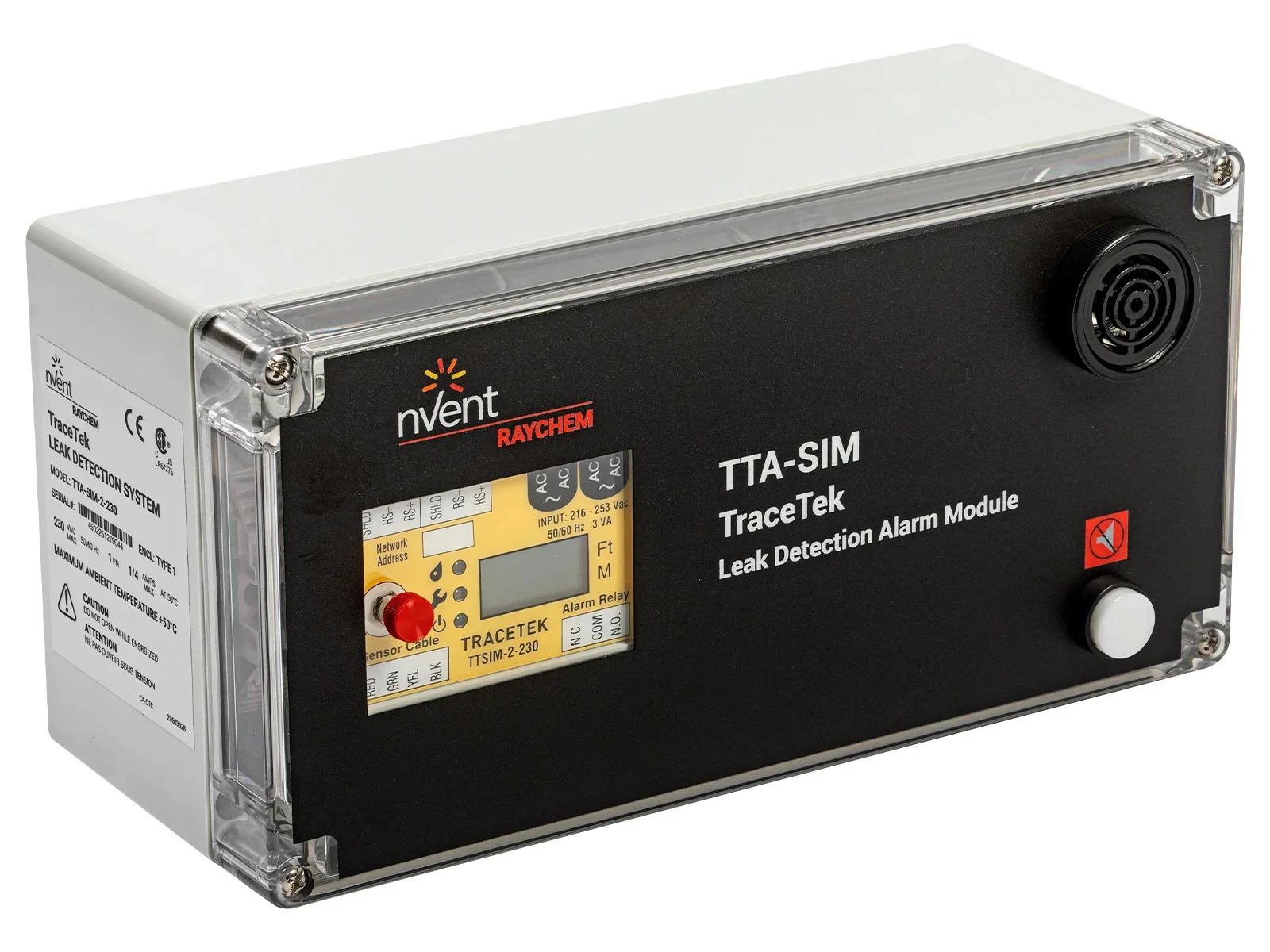 Moduł TTSIM-2 w obudowie z brzęczkiem, czyli TTA-SIM-2