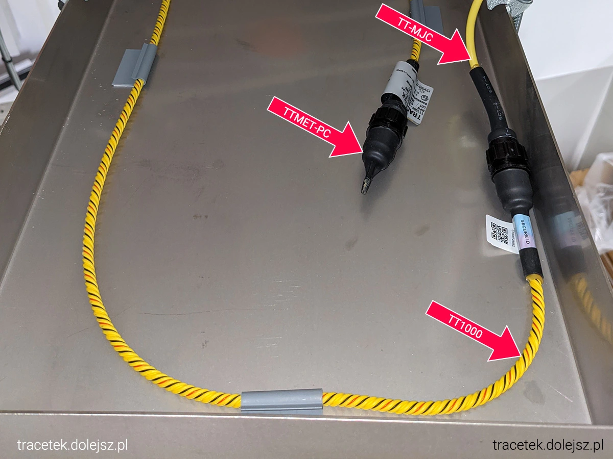 testowanie czujników w tacach ociekowych