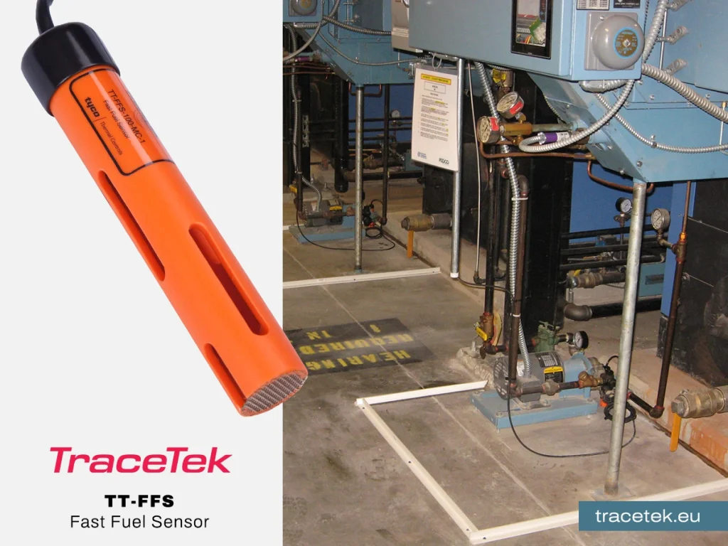 Kotłownia olejowa - detekcja wycieku oleju opałowego